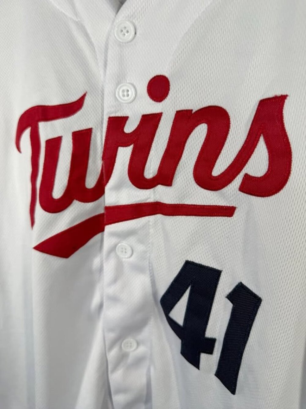 Youth Minnesota Twins MLB White Jersey #41 Ryan sz XL - Picture 4 of 5